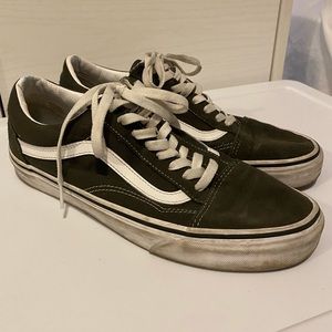 Olive old skool vans